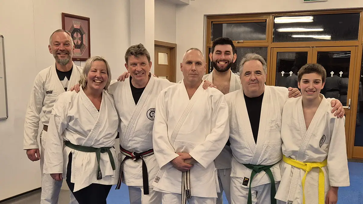 A photo showing a happy bunch of Satorikan students