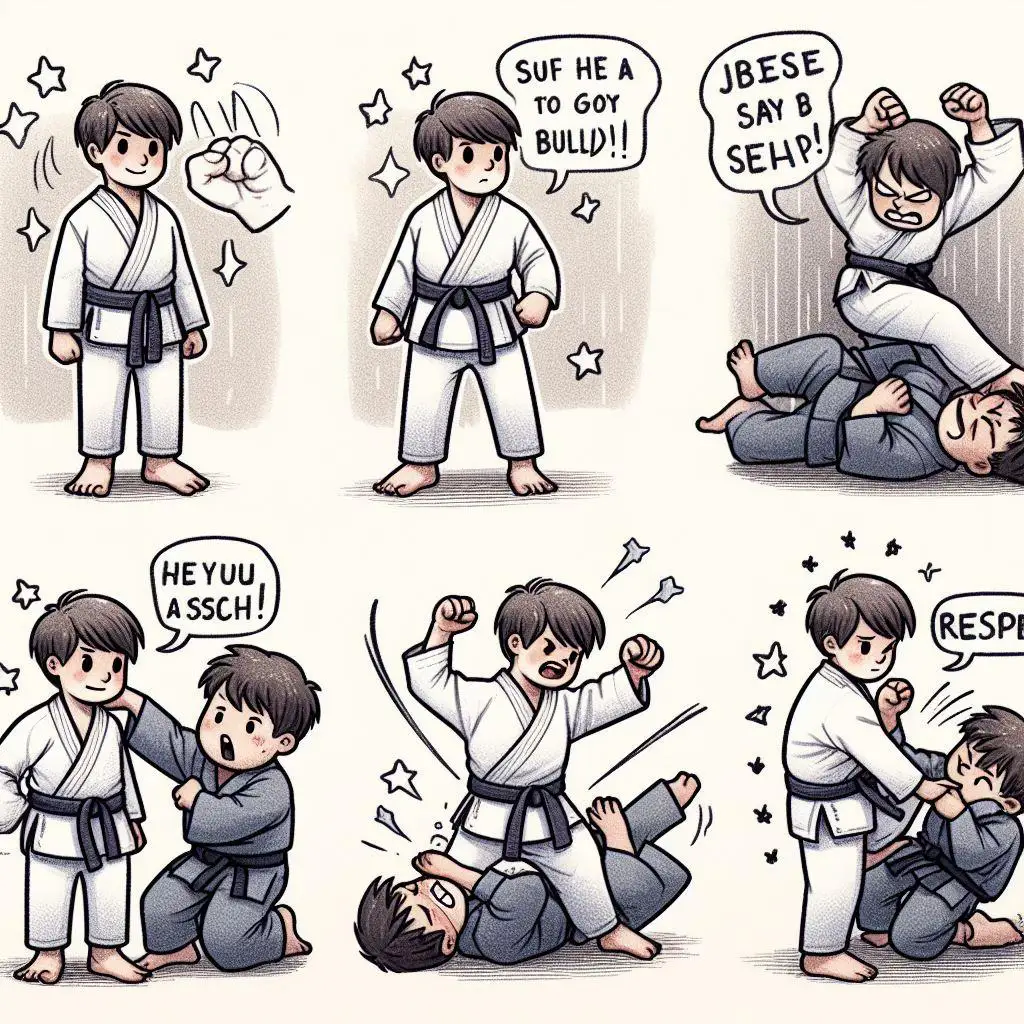 GenAI generated image depicting bullying 1